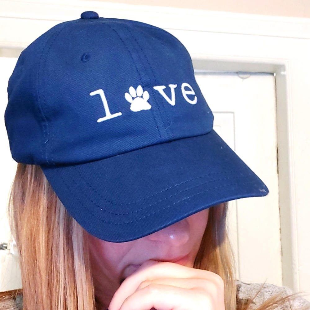 Love Baseball Cap for pet owner 🐾💙